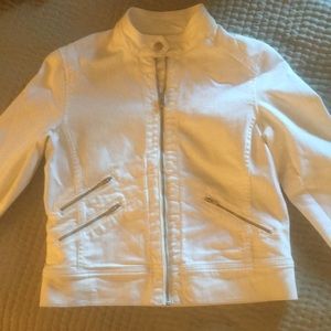 White Jean jacket